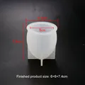 Moule silicone formes géométriques 20 à 80 mm pour bijoux – Color Medium-60MM