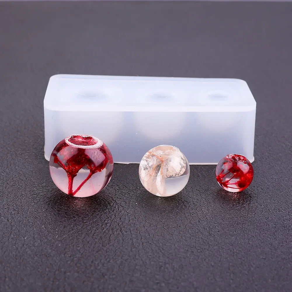 Moule silicone formes géométriques 5 cm pour bijoux résine