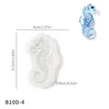 Moule silicone formes marines pour bijoux – Couleur Haima