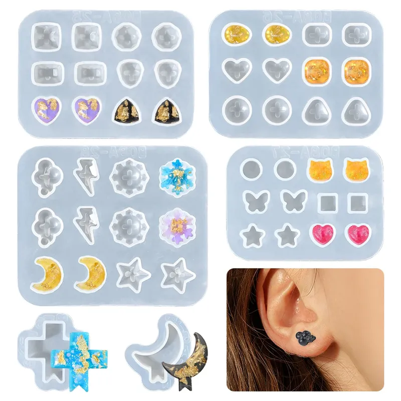 Moule silicone gemme pour bijoux