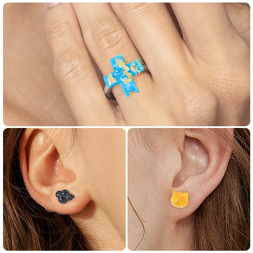 Moule silicone gemme pour bijoux
