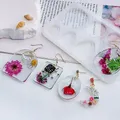 Moule silicone géométrie boucles d'oreilles pendentif bijoux – 4