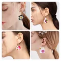 Moule silicone géométrie boucles d'oreilles pendentif bijoux – 6