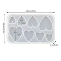 Moule silicone géométrie boucles d'oreilles pendentif bijoux – Color A14