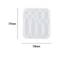 Moule silicone géométrie boucles d'oreilles pendentif bijoux – Color C04