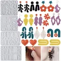 Moule silicone géométrie pendentif résine UV époxy – 6