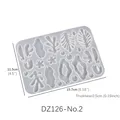 Moule silicone géométrie pendentif résine UV époxy – Couleur DZ126-No2
