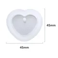 Moule silicone géométrie porte-clés étiquette pendentif bijoux – Color Bleu (06)