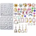 Moule silicone géométrique pour boucles d'oreilles et bijoux – 6