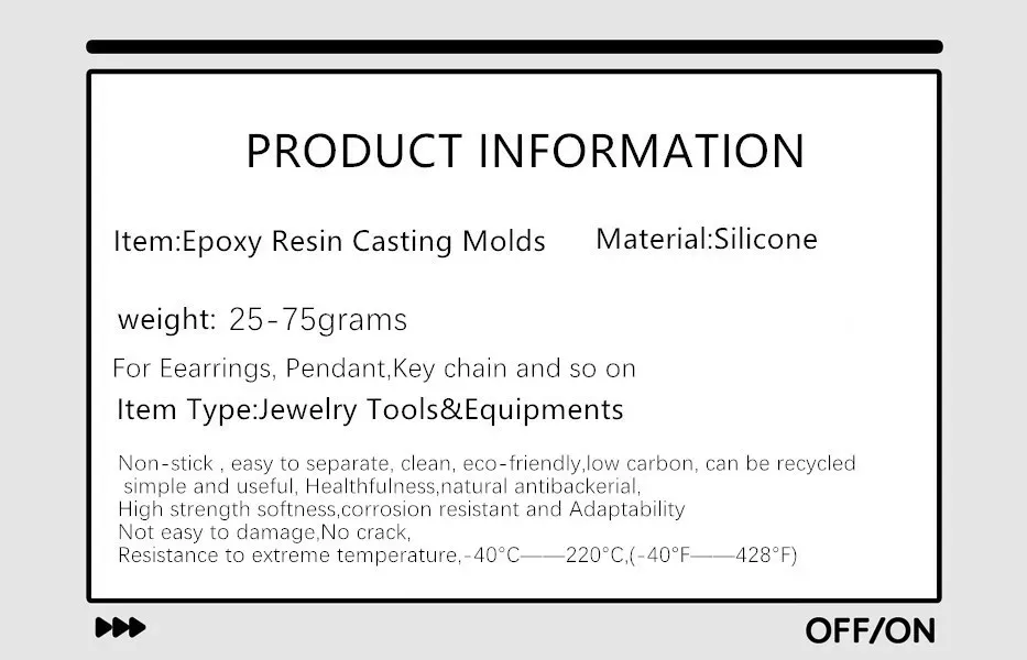 Moule silicone géométrique pour boucles d'oreilles et bijoux