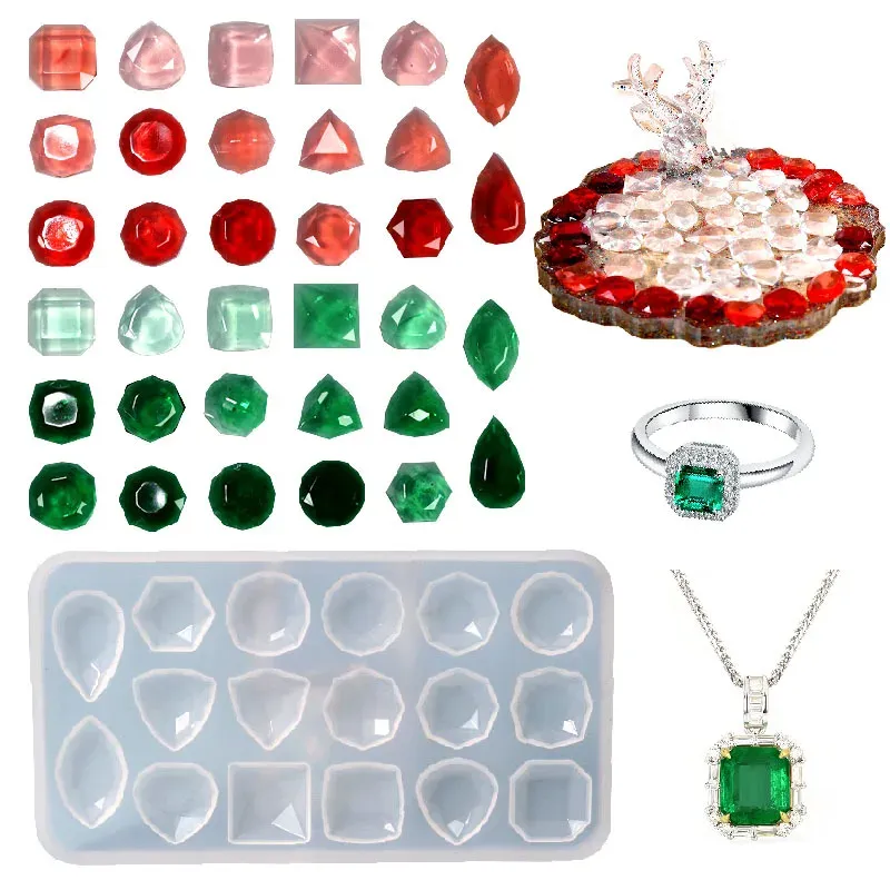 Moule silicone géométrique pour boucles d'oreilles et bijoux