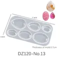 Moule silicone géométrique pour boucles d'oreilles et bijoux – Couleur DZ120-No13