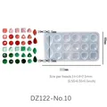 Moule silicone géométrique pour boucles d'oreilles et bijoux – Couleur DZ122-No10