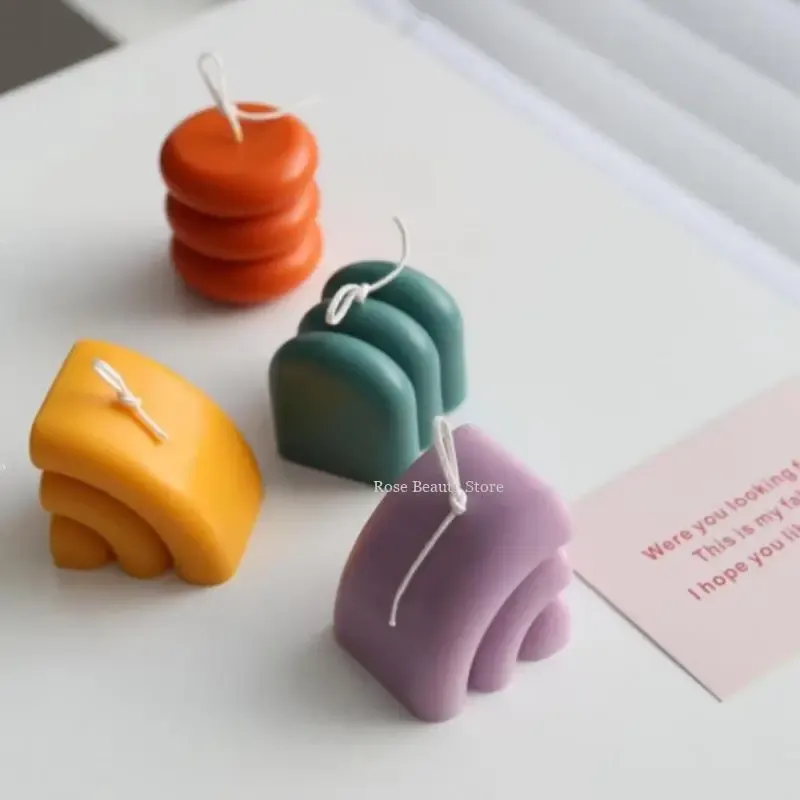 Moule silicone géométrique pour bougie et décoration résine