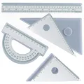 Moule silicone géométrique pour bricolage résine et mesure – 3