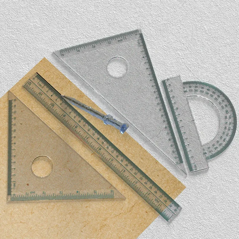 Moule silicone géométrique pour bricolage résine et mesure