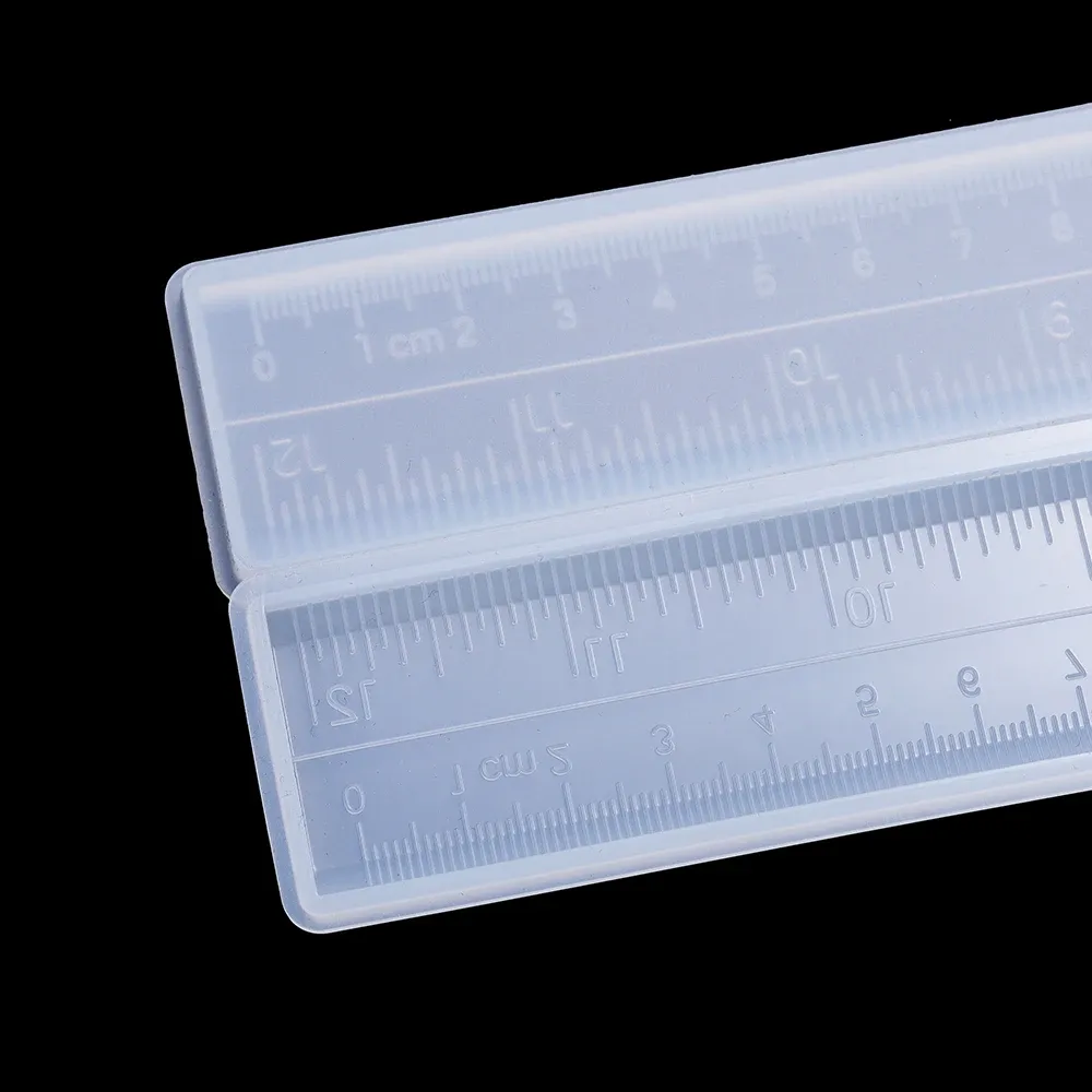Moule silicone géométrique pour bricolage résine et mesure