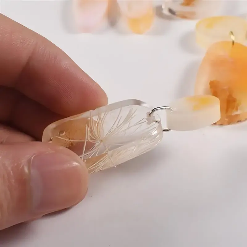 Moule silicone géométrique pour pendentif et bijou résine