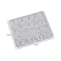 Moule silicone géométrique pour pendentif et bijou résine – Color GRIS (05)