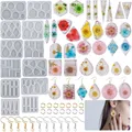 Moule silicone géométrique pour pendentif et porte-clés – 6