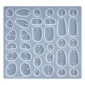 Moule silicone géométrique pour porte-clés et bijoux – 2