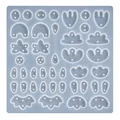 Moule silicone géométrique pour porte-clés et bijoux – 3