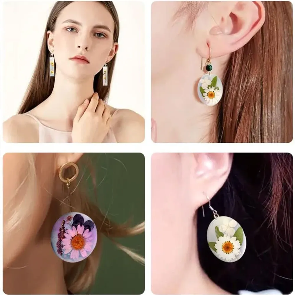 Moule silicone géométrique pour porte-clés et bijoux