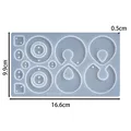 Moule silicone géométrique pour porte-clés et bijoux – Couleur Mold 05