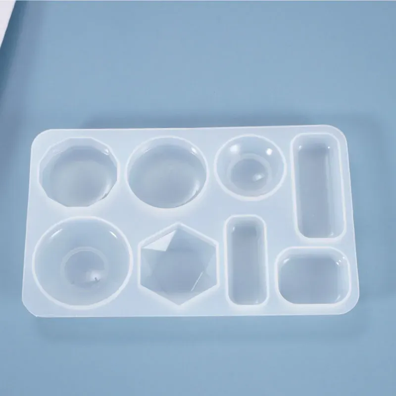 Moule silicone goutte cristal pour bijoux