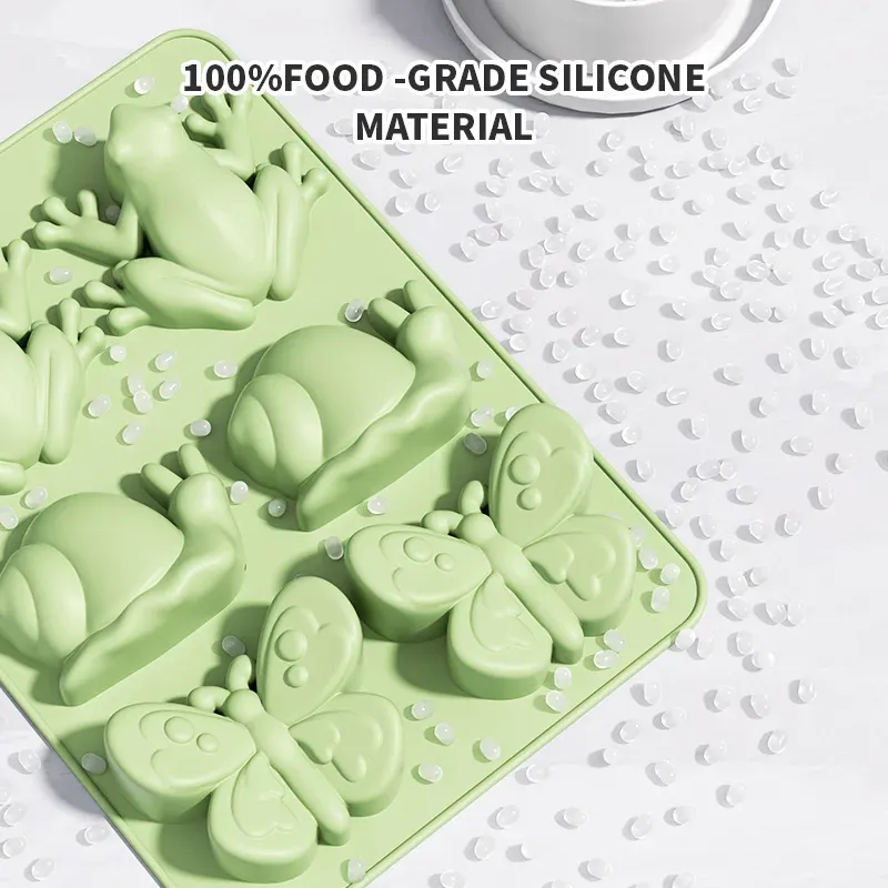 Moule silicone grenouille pour chocolats et bonbons