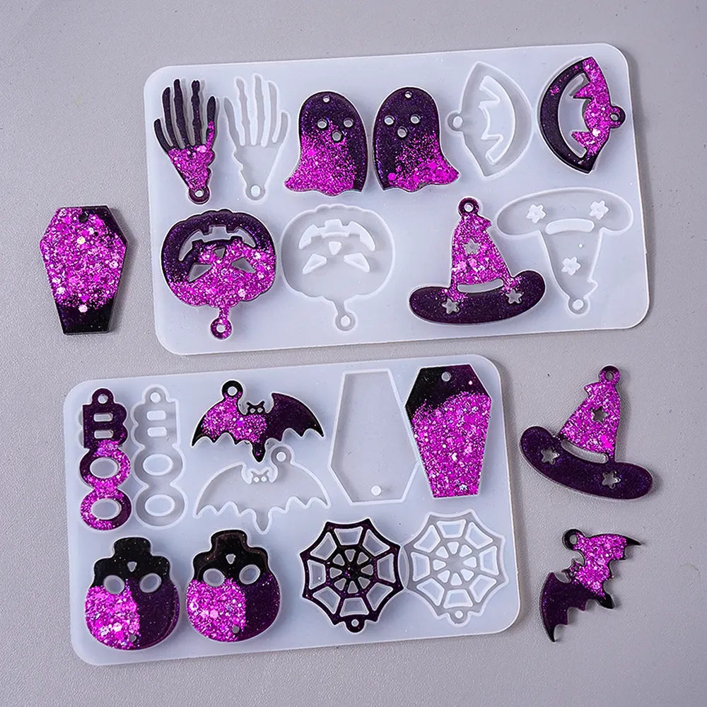 Moule silicone Halloween pour bijoux