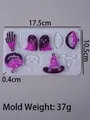 Moule silicone Halloween pour bijoux – Couleur vert clair (02)