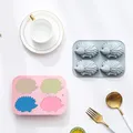 Moule silicone hérisson 4 cavités pour savon et résine – 1