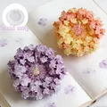 Moule silicone hortensia pétales pour résine – 6
