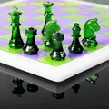 Moule silicone jeu d'échecs et plateau pour projets DIY – 3