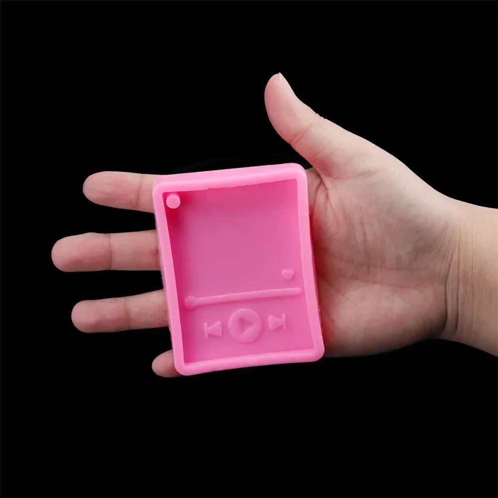 Moule silicone joueur pour porte-clés et bijoux