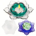 Moule silicone lampe à thé lotus boîte conteneur – 1