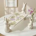 Moule silicone lapin debout plateau fruits décoration – 3