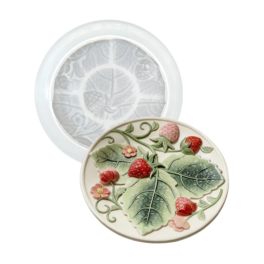 Moule silicone lapin debout plateau fruits décoration