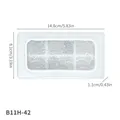 Moule silicone lapin debout plateau fruits décoration – Couleur Grape square plate