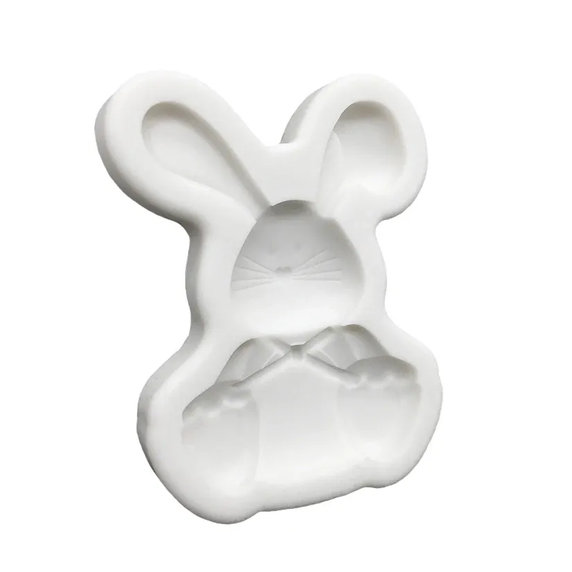 Moule silicone lapin Pâques pour gâteaux et chocolats