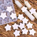 Moule silicone lettre étoile pour bijoux et porte-clés DIY – 1