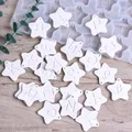 Moule silicone lettre étoile pour bijoux et porte-clés DIY – 6