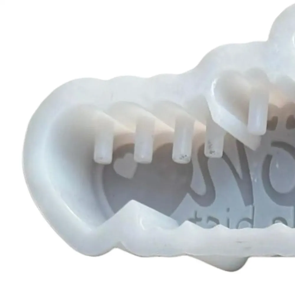 Moule silicone lettres allemandes pour loisirs créatifs vases
