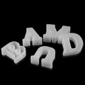 Moule silicone lettres alphabet pour loisirs créatifs et fêtes – 5