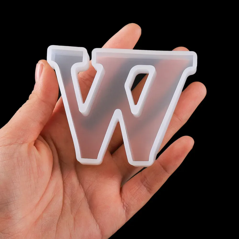 Moule silicone lettres alphabet pour loisirs créatifs et fêtes