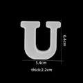Moule silicone lettres alphabet pour loisirs créatifs et fêtes – Couleur U Mold