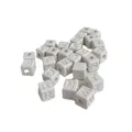 Moule silicone lettres carrées pour bijoux et colliers DIY – 6
