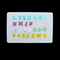 Moule silicone lettres chiffres pour bijoux DIY – 5