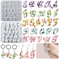 Moule silicone lettres chiffres pour porte-clés bijoux – 3
